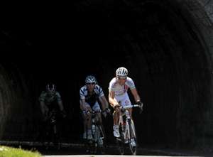 The break on the final stage of the Tour of Ireland today - Credit Sportsfile