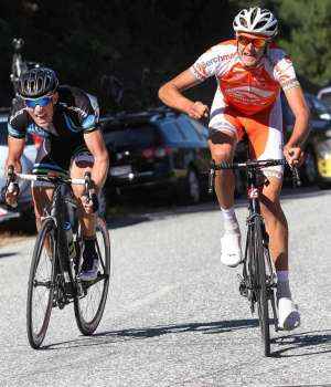Richard Lawson wins the final stage of Tour de Lakes - Photo by Robyn Edie/The Southland Times